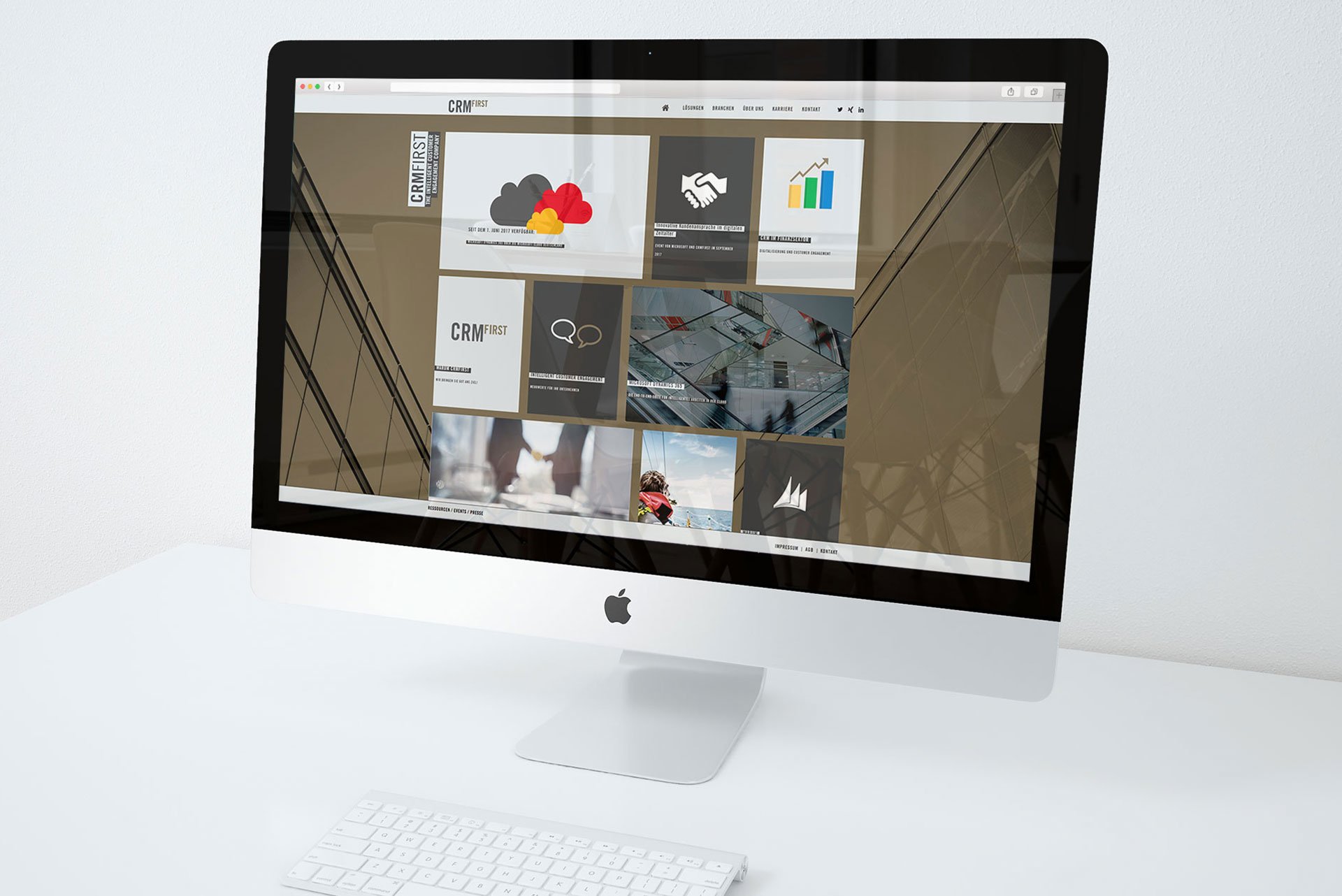 Relaunch des Designs von CRMFIRST