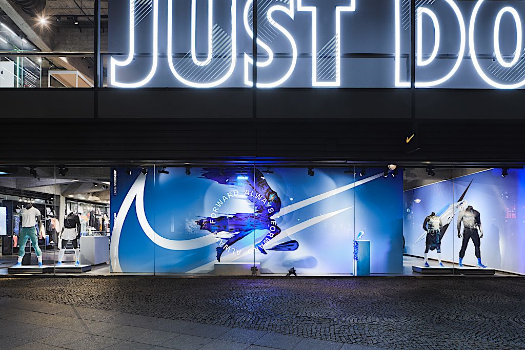 Inszenierung der Kampagne für den neuen NIKE Mercurial Dreamspeed in Berlin