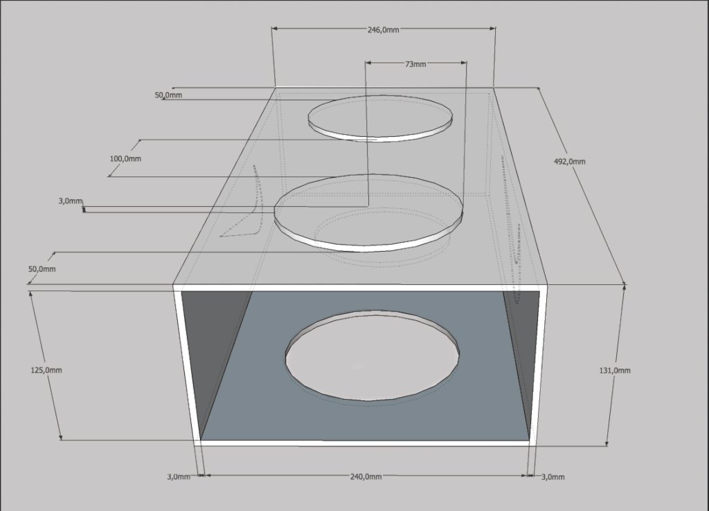 Render der Schuhkartonbox