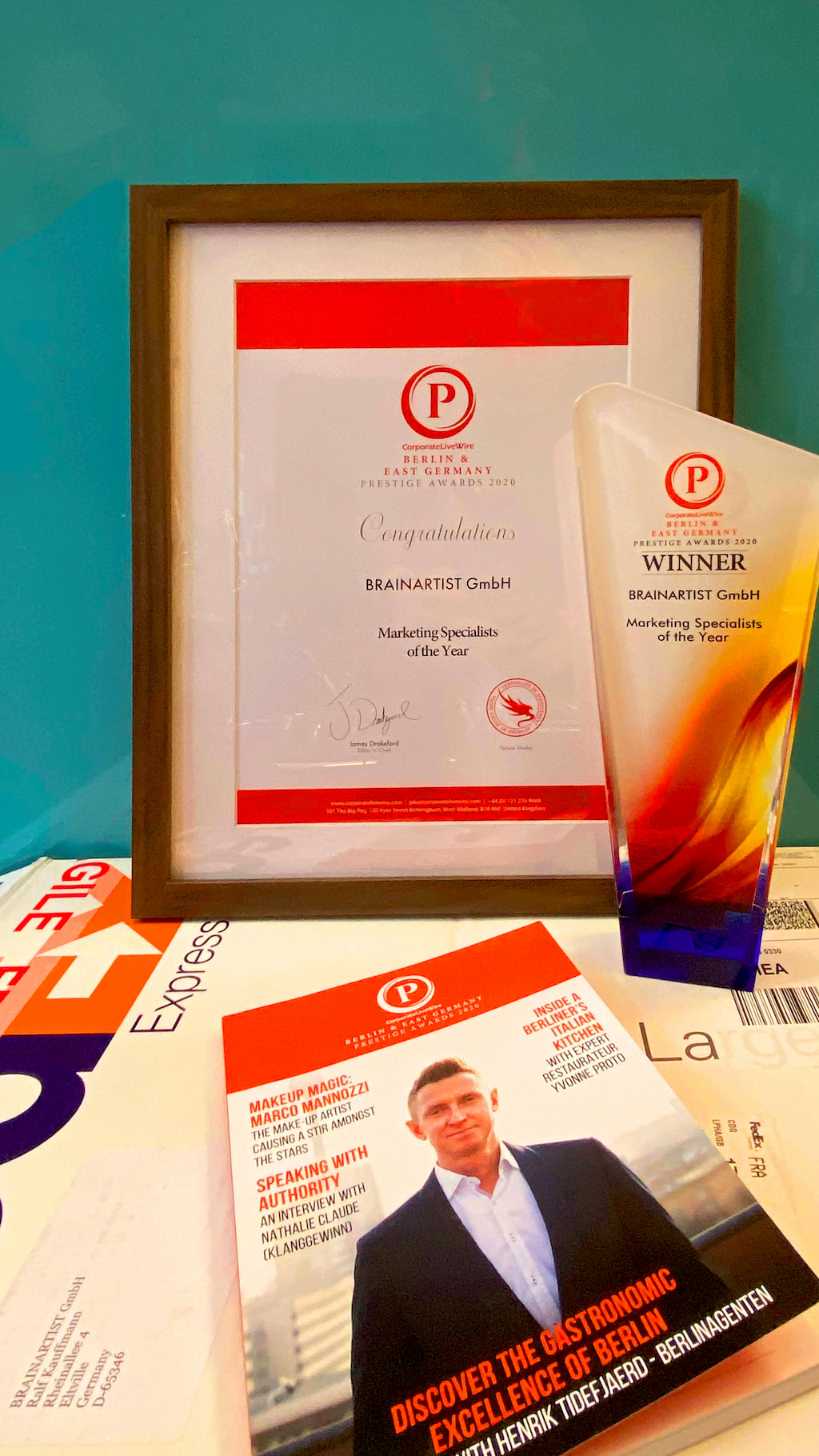Prestige Award – inszeniert